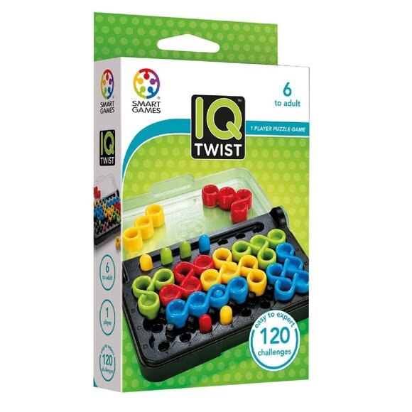 Smart Games IQ Twist Multi Level Logic Brain Game Puzzle + Travel Case COMPLETE - Picture 13 of 13